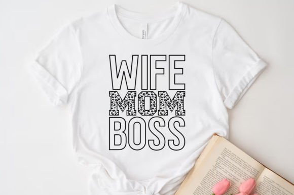 Entrepreneur Wife Mom Boss SVG PNG