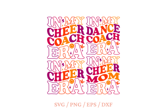 In My Cheer Era & Cheer Mom SVG