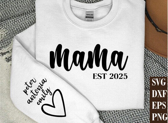 Mama Est 2025 SVG: Mom Life, Real Embroidery Review
