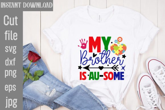 My Brother is Au-some SVG Cut File