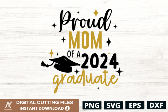 New Graduate Family Group SVG - Mom