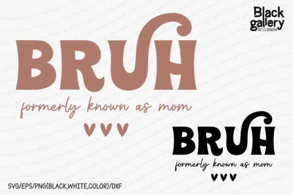 Retro Mom Quote SVG PNG