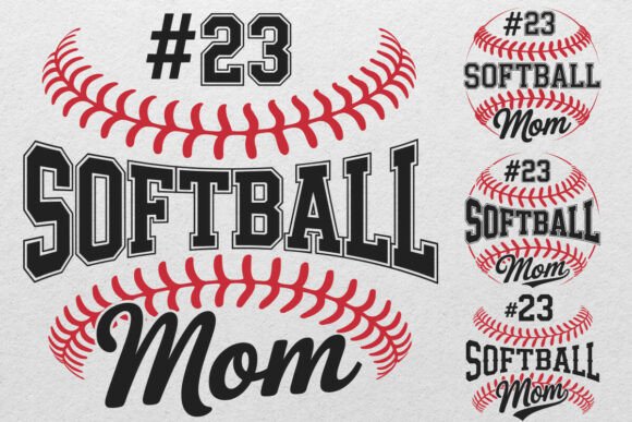 Softball Mom SVG PNG Sports Mom Shirt