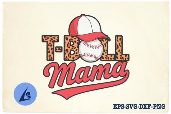 T-Ball Mama Sport Mom SVG